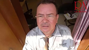 Grow like a tower giant secretary in the office the manager guy is very surprised by her height full video 267