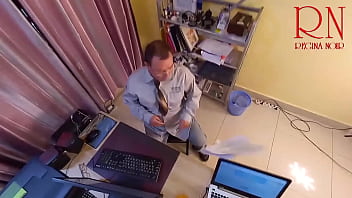 Grow like a tower giant secretary in the office the manager guy is very surprised by her height full video 267