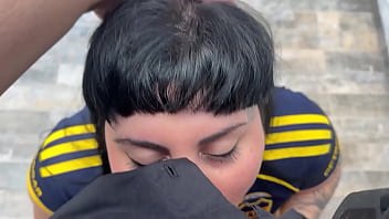 Haciendole la cola a boca mientras miramos el partido 3 0 mamiimaldii