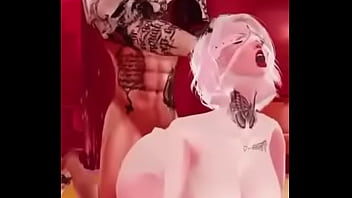 Imvu‘ Whore Gets Her Tight Pussy Filled By Huge Cock thumbnail