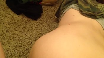 Petite anal in bathroom