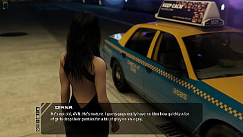 Move the chains #06 going home in a taxi with the beautiful pierced milf