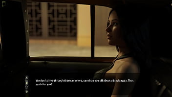 Move the chains #06 going home in a taxi with the beautiful pierced milf