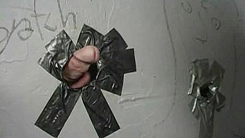 Sexy ebony enjoying gloryhole 28