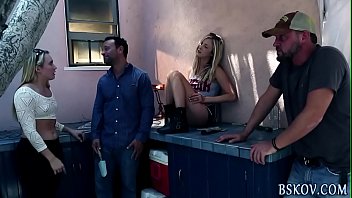 Nadia styles mounts cock