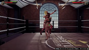 Tiffany Vs Stephany Nf3d Mma Combat Lesbian Fighting Arena Ring Battle thumbnail