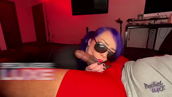 Handcuffed pawg rachel luxe begs for bbc anal creampie