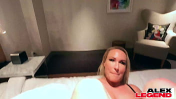 Eager blonde mellanie monroe lets a massive cock fuck her holes raw