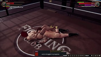 Alicia vs jerle nf3d mixed sex combat ring