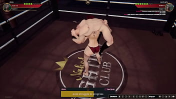 Alicia vs jerle nf3d mixed sex combat ring