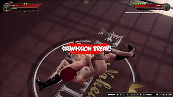 Alicia vs jerle nf3d mixed sex combat ring