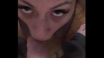 Would you pull candie cross’s fishnets up or rip them off pov she’s slobbering on my cock like a good sub