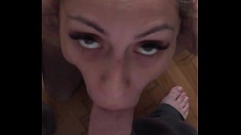 Would you pull candie cross’s fishnets up or rip them off pov she’s slobbering on my cock like a good sub