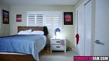 Step son taking care of neglected step mom