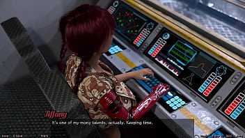 Stranded in space #18 flirting with a half robot girl