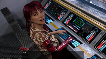 Stranded in space #18 flirting with a half robot girl