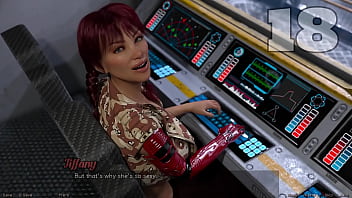 Stranded in space #18 flirting with a half robot girl