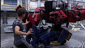 Stranded in space #18 flirting with a half robot girl