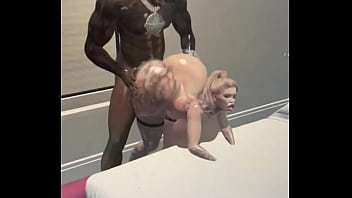 Busty thick booty snowbunny drilled deep bbc part 2 2