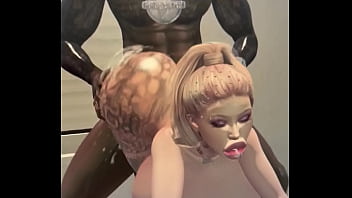 Busty thick booty snowbunny drilled deep bbc part 2 2