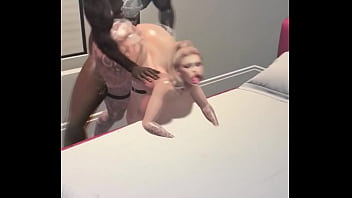 Busty thick booty snowbunny drilled deep bbc part 2 2