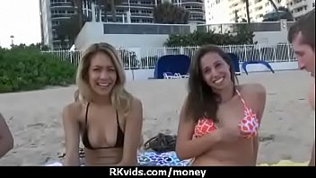 Tight teen fucks a man in front of the camera for cash 1