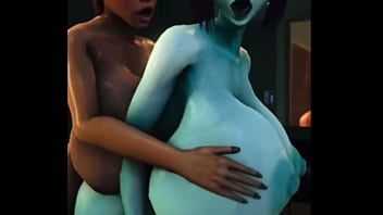 Huge Boobs Growing Tits 3d thumbnail