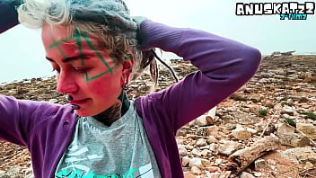 Public blowjob and big load of cum on face