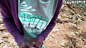 Public blowjob and big load of cum on face