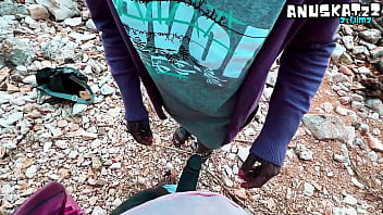 Public blowjob and big load of cum on face