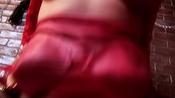 Lingerie clad amy azurra and tanya cox in bdsm themed ffm threesome