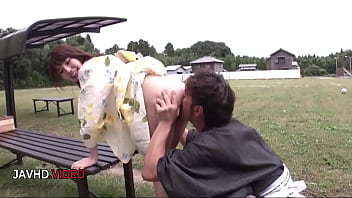 Lush garden passion with a daring japanese beauty