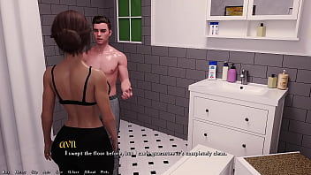 Being a dik #55 busty brunette teacher gives hot blowjob to college student and swallows his juicy cum