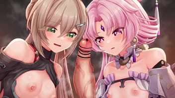 Multiple teens gets face hard