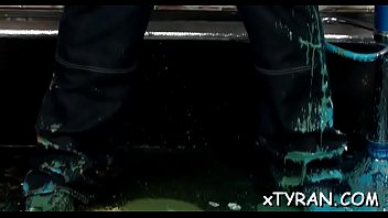 Nasty woman gapes all the way