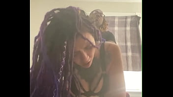 Emo slut gets full nelson ass clap pounding