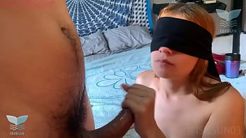 I invited my innocent friend to play and she ended up playing with my cock