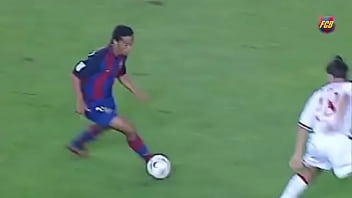 Ronaldinho s stunning goal against sevilla 2003 360p