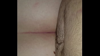 Big white ass with a pretty pink asshole and pussy