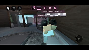 Follando en roblox