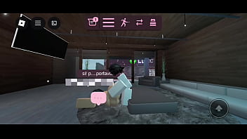 Follando en roblox