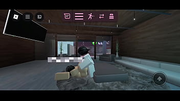 Follando en roblox