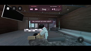 Follando en roblox