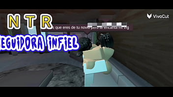 Follando en roblox