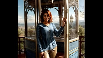 Beige leather godess fucked over disneyland ai illustrated leather porn dream