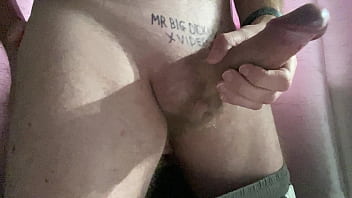 Wanking My British Monster Cock thumbnail