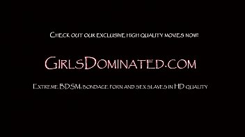 Helpless brunette face fucked