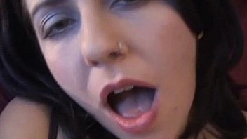 Jezebel spreads her hairy pussy for dildo and cock