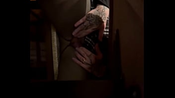 Shhh i have a surprise for you under the dinner table