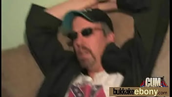 Hot ebony gangbang fun interracial 24